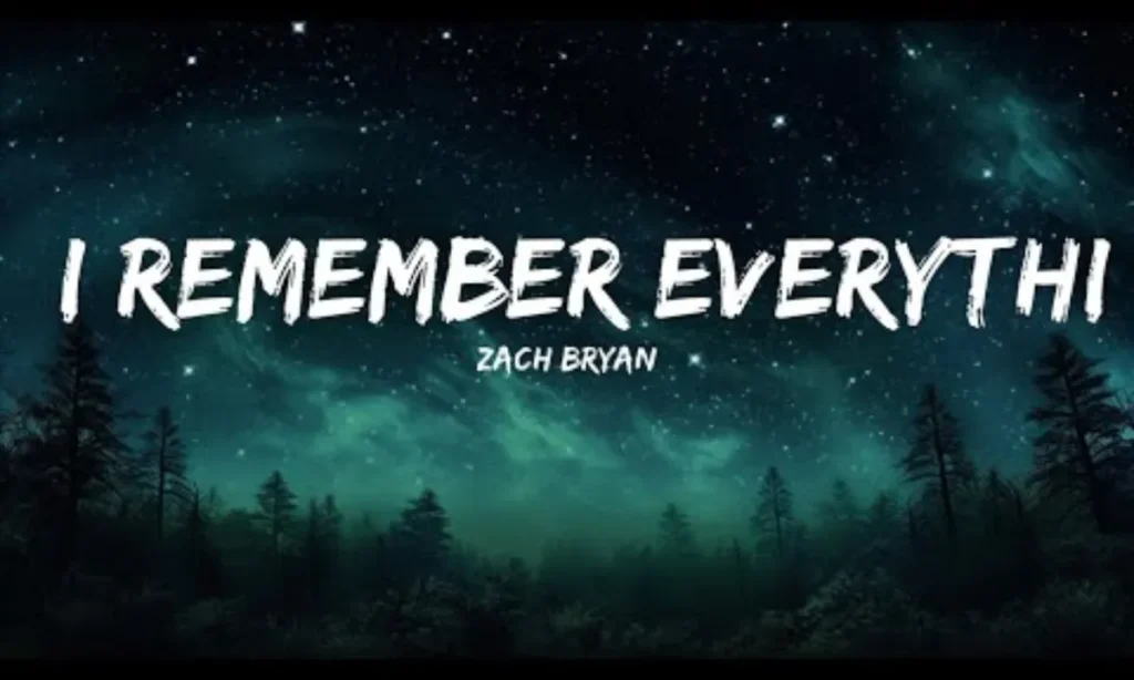I Remember Everything