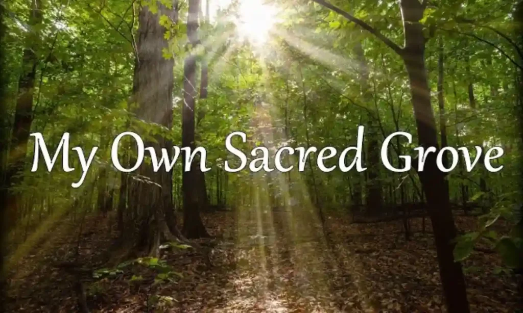 my own sacred grove lyrics